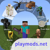 Morph Mod for Minecraft Skin1.0_rowtechapk.com