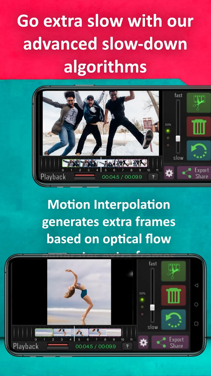 Smooth Action-Cam SlowMo<span>(Without watermark)</span> screenshot image 1_Popularmodapk.com