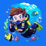 Drew the Diver<span>(Unlimited Money)</span>1.0_rowtechapk.com