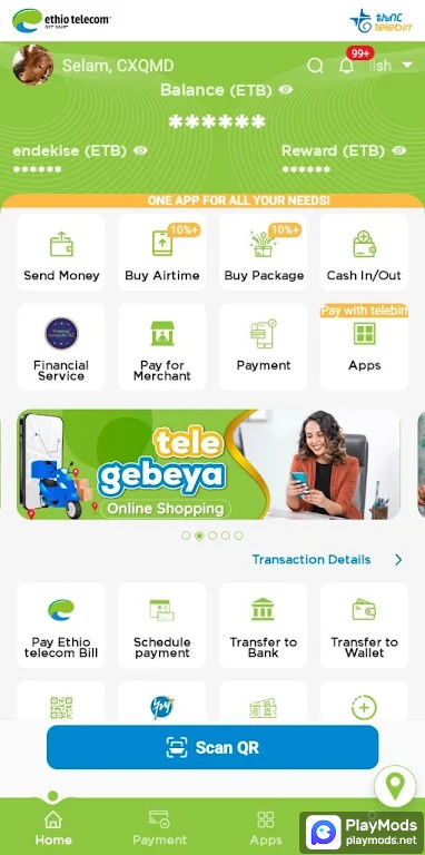 telebirr screenshot image 1_Popularmodapk.com