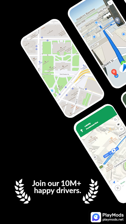 GPS Maps Navigation  Traffic screenshot image 1_Popularmodapk.com