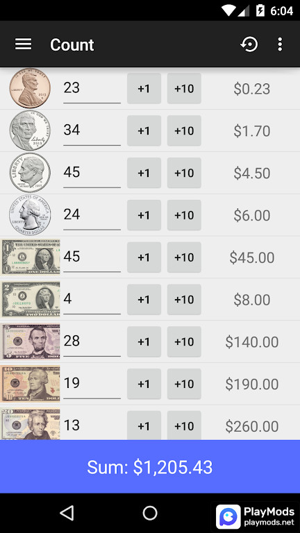 Coin Counter screenshot image 1_Popularmodapk.com