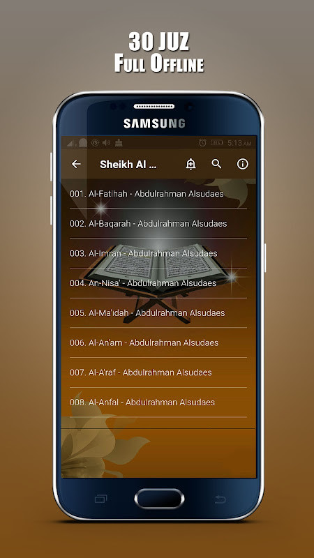 Sheikh Al Sudais Quran Mp3 screenshot image 2_Popularmodapk.com