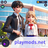 High School Love Anime Games<span>(No Ads)</span>1.6_rowtechapk.com