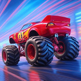 Monster Truck Racing For Kids<span>(Unlimited coins)</span>2.0.4_rowtechapk.com