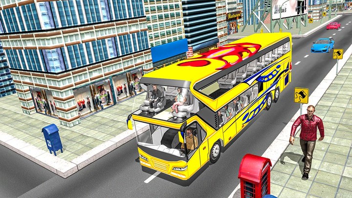 Semi Bus Driver: Bus Game 3D screenshot image 2_Popularmodapk.com
