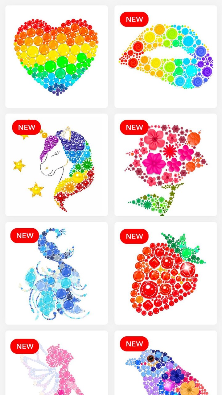 No.Diamond: Color by Number screenshot image 1_Popularmodapk.com