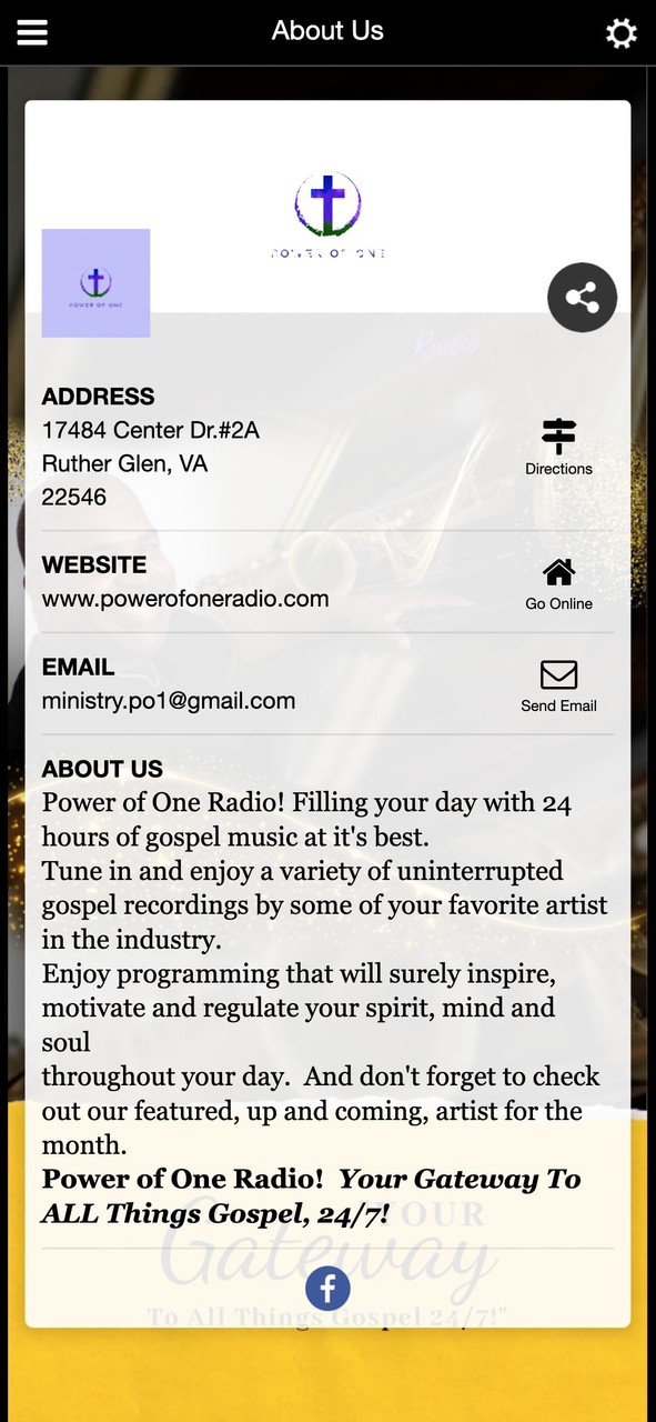 Power of One Radio screenshot image 10_Popularmodapk.com
