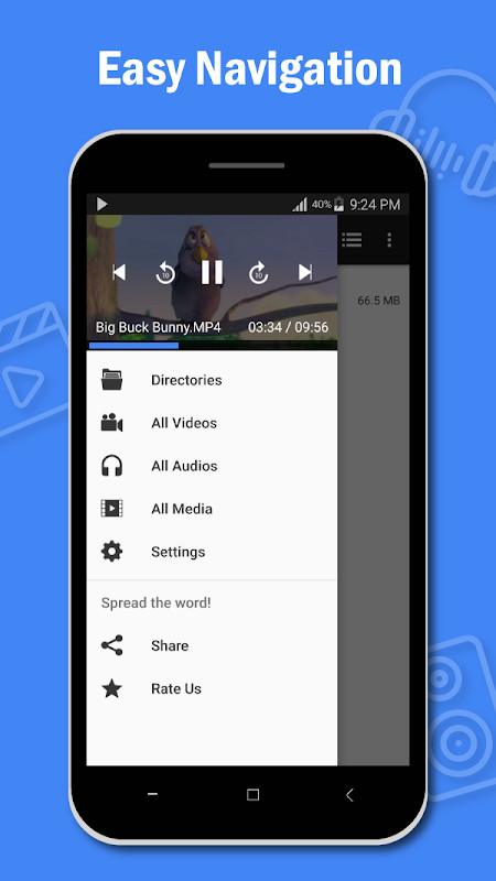 Full HD Video Player screenshot image 3_Popularmodapk.com