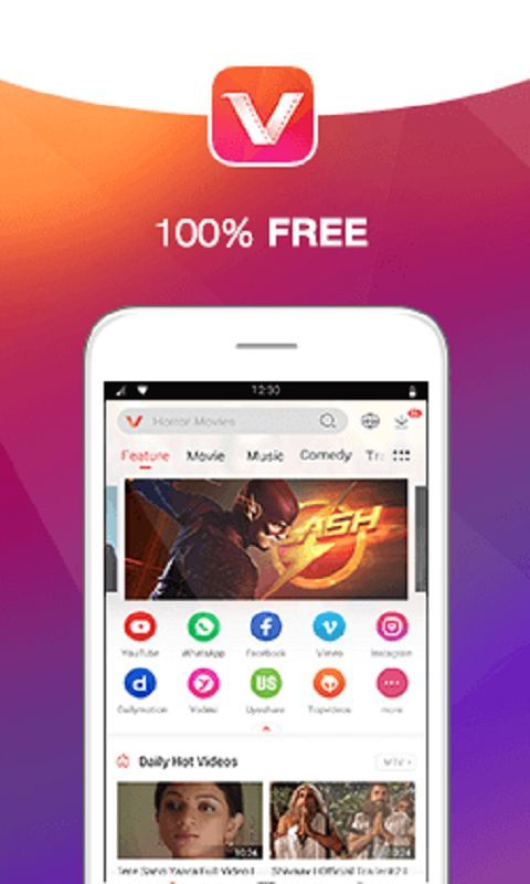 VidMate MOD APK 4.5094<span>(Premium Unlocked)</span> screenshot image 1_Popularmodapk.com