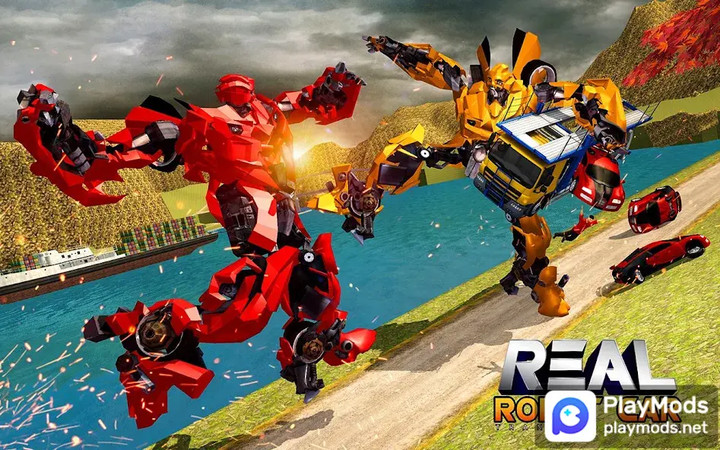 US Robot Transform Car Driving<span>(Unlimited Money)</span> screenshot image 4_Popularmodapk.com