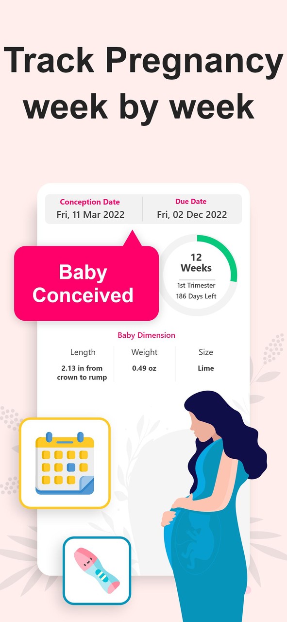 Pregnancy Calculator, Calendar screenshot image 9_Popularmodapk.com