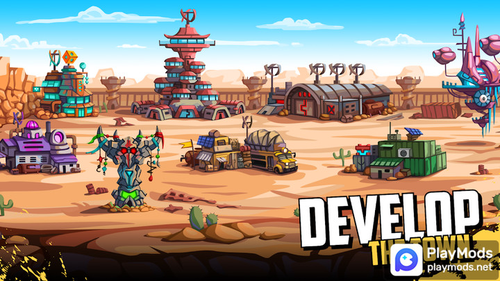 SURVPUNK - Epic war strategy in wasteland(MOD) screenshot image 3_Popularmodapk.com