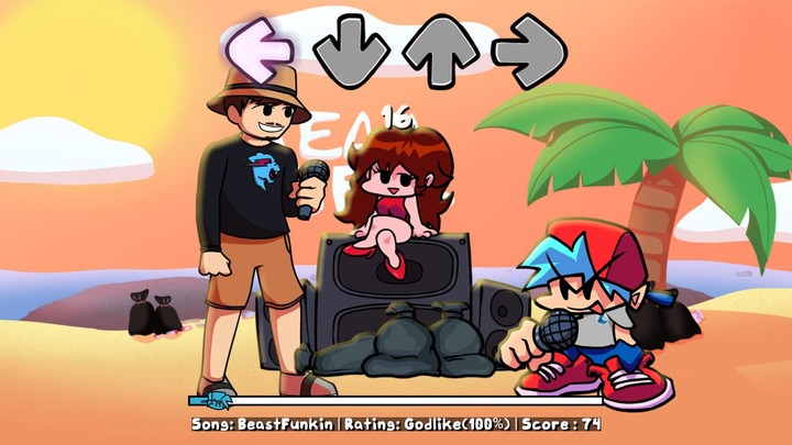 Mr Beast PHONK Meme FNF Mod screenshot image 2_Popularmodapk.com