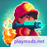 Firefighter: pixel shooter<span>(Unlimited Money)</span>0.0.2_rowtechapk.com