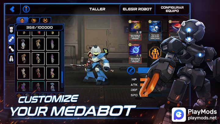 MEDABOTS: Card Battle RPG Game<span>(No Ads)</span> screenshot image 3_Popularmodapk.com