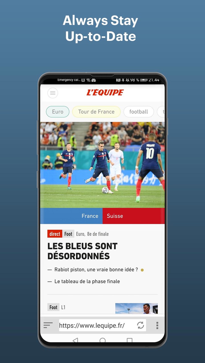 Les Journaux en Français screenshot image 4_Popularmodapk.com