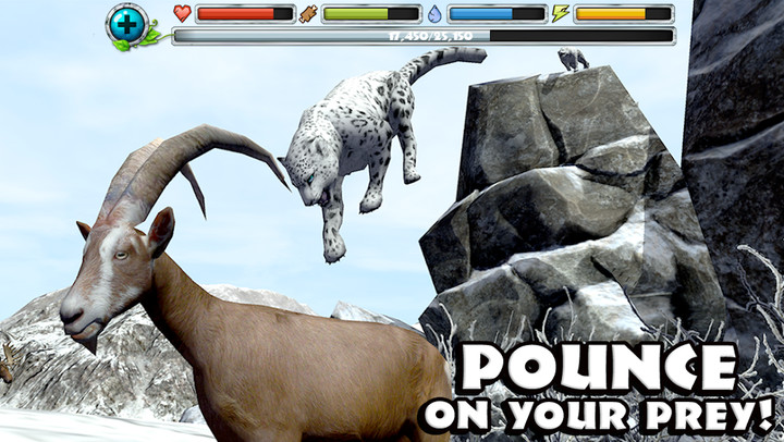Snow Leopard Simulator<span>(Mod APK Unlocked)</span> screenshot image 2_Popularmodapk.com