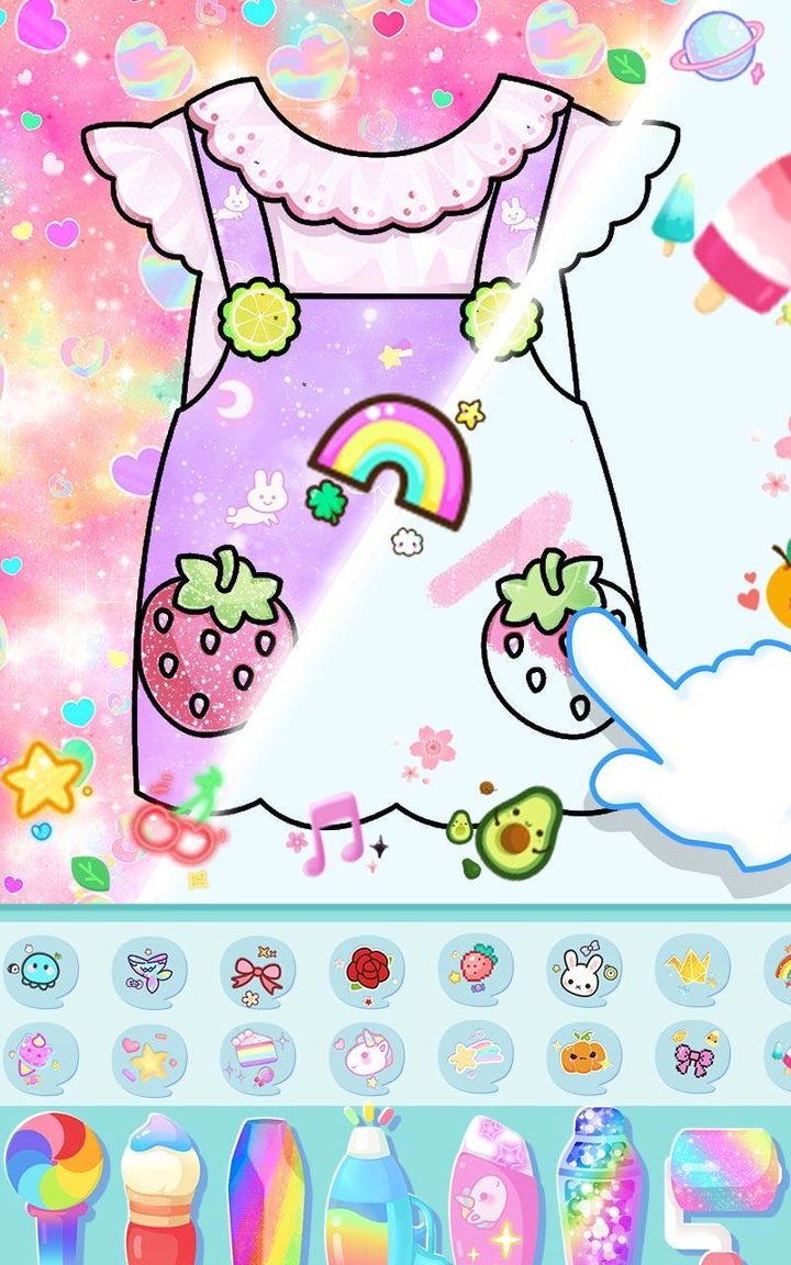 Coloring Glitter Princess screenshot image 4_Popularmodapk.com