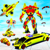 Police Limo Dino Robot Fight1.6_rowtechapk.com