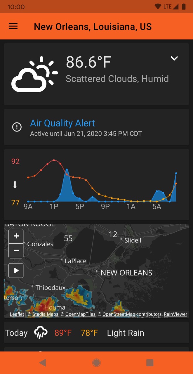 QuickWeather screenshot image 1_Popularmodapk.com