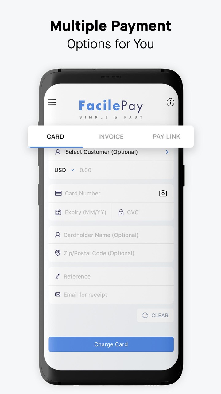 Stripe Payments App: FacilePay screenshot image 1_Popularmodapk.com