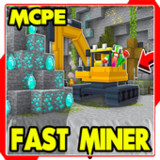 Fast Miner Mod Minecraft PE1.4_rowtechapk.com