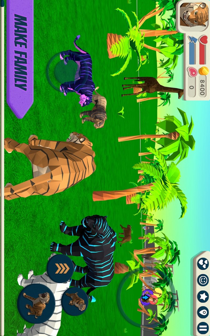 Tiger Simulator 3D(Mod) screenshot image 2_Popularmodapk.com