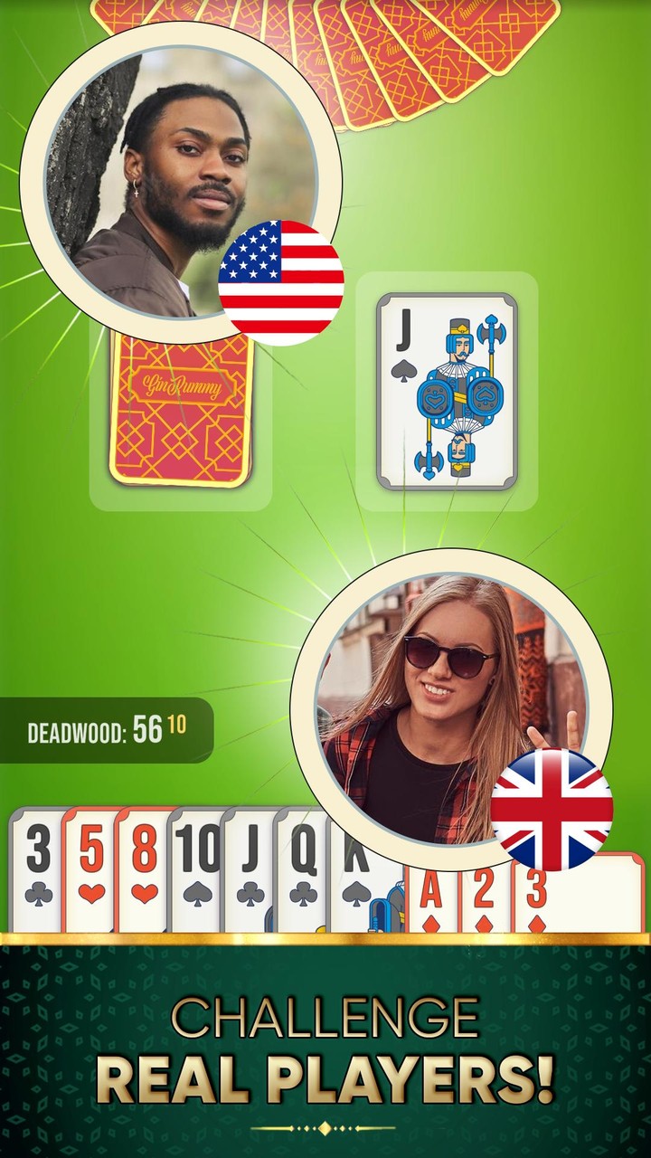 Gin Rummy: Card Game Online screenshot image 4_Popularmodapk.com