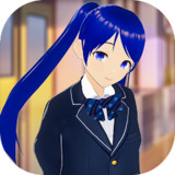 High school anime girl 3D Life1.0_rowtechapk.com