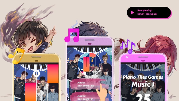 Game Blue Lock - Piano Tiles screenshot image 2_Popularmodapk.com