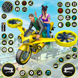 Futuristic Flying Bike Taxi6.9_rowtechapk.com