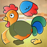 Toddler puzzles - Animal games5.9.1_rowtechapk.com