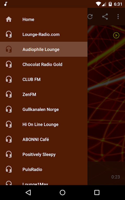 Online Lounge Radio - Cool Low Tempo Music screenshot image 1_Popularmodapk.com
