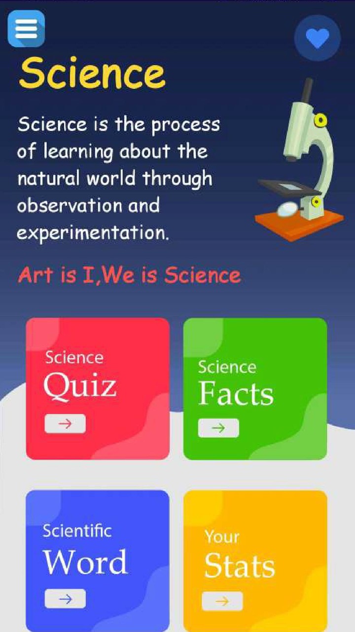 Science Quiz : English offline screenshot image 1_Popularmodapk.com