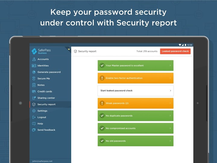 SaferPass Business Premium screenshot image 4_Popularmodapk.com