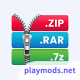 Zip Extractor - UnZIP & UnRAR<span>(Premium Unlocked)</span>3.3.2_rowtechapk.com