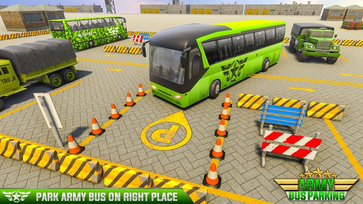 US Police Bus Parking Game screenshot image 12_Popularmodapk.com