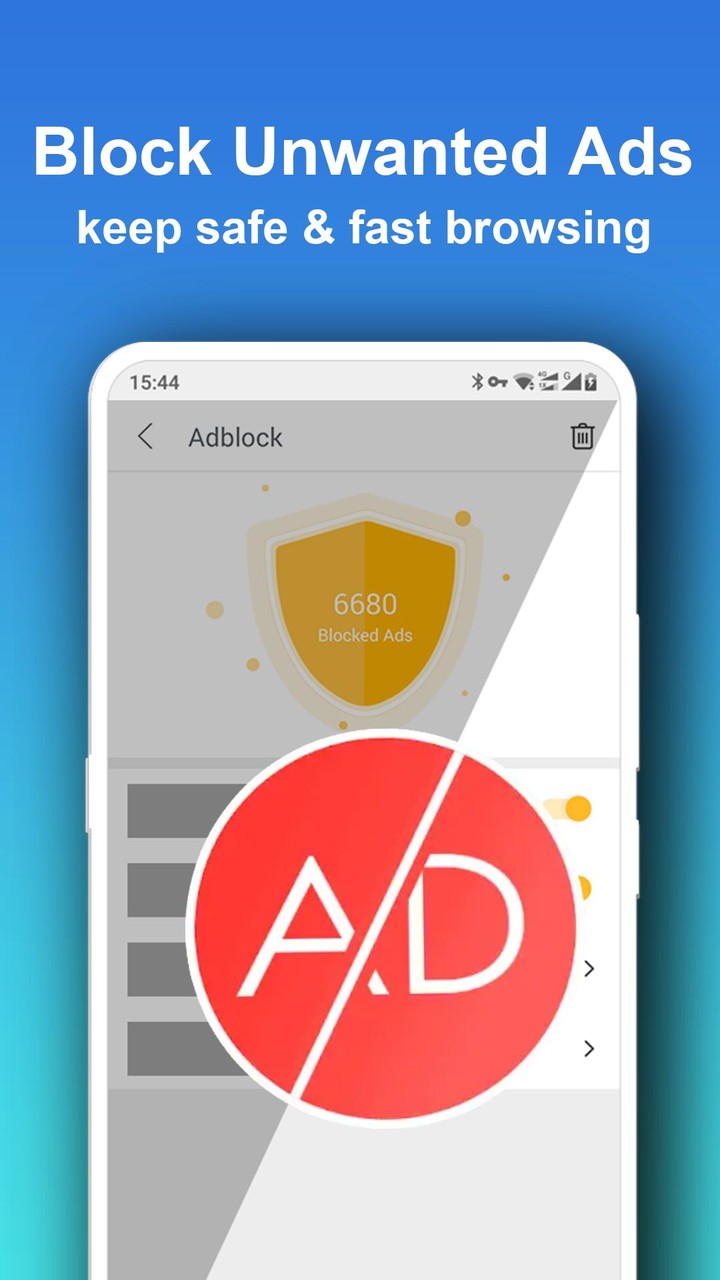 Pure Web Browser-Ad Blocker screenshot image 3_Popularmodapk.com
