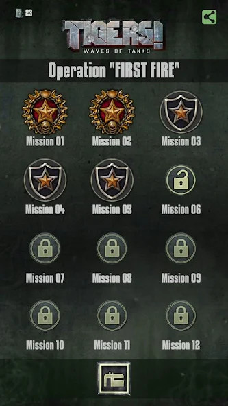 Tigers - Waves of Tanks<span>(Unlimited money)</span> screenshot image 3_Popularmodapk.com