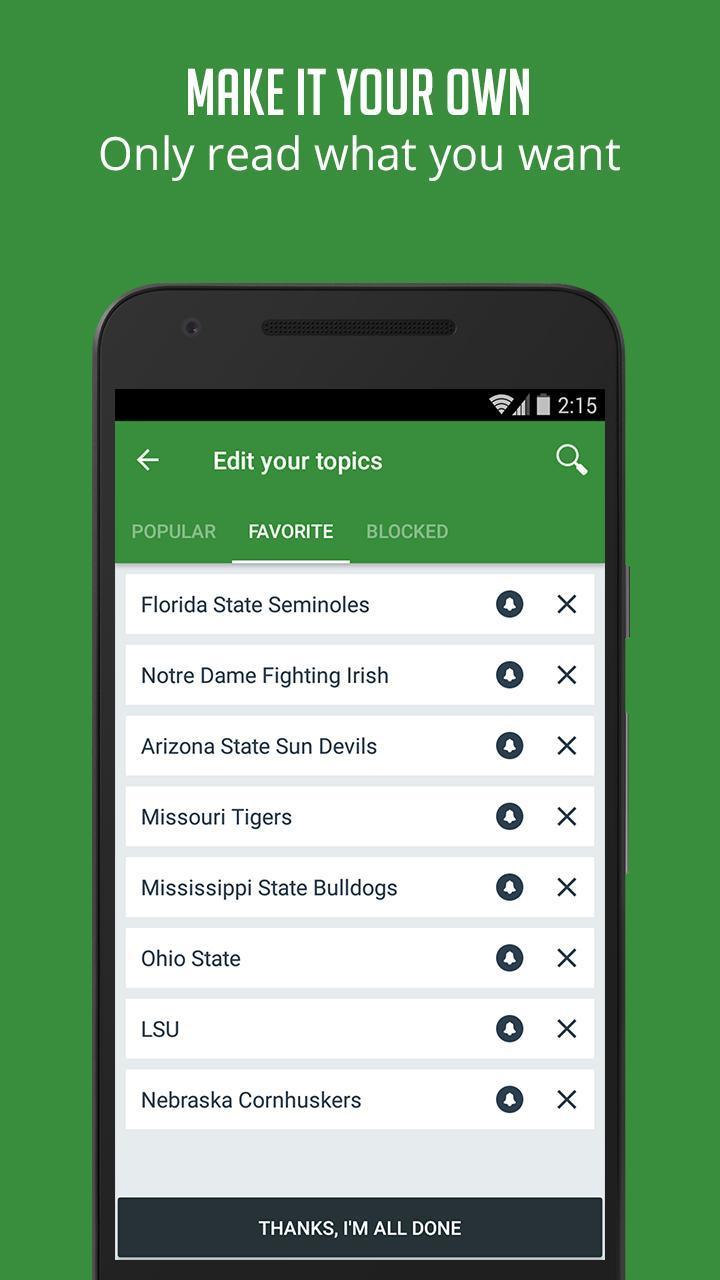 College Football News & Scores screenshot image 2_Popularmodapk.com