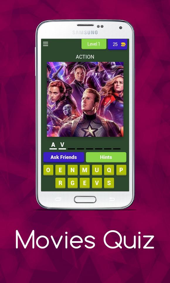 Movies Quiz screenshot image 1_Popularmodapk.com