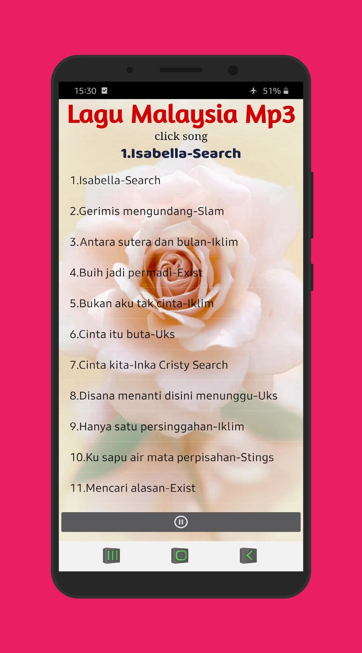 Kumpulan Lagu Malaysia Terpopu screenshot image 8_Popularmodapk.com