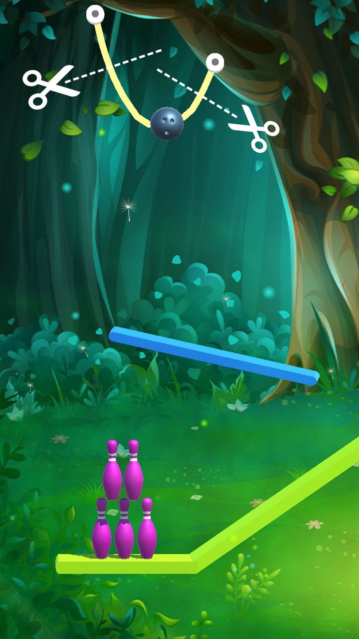 Cut The Rope Bowling screenshot image 2_Popularmodapk.com