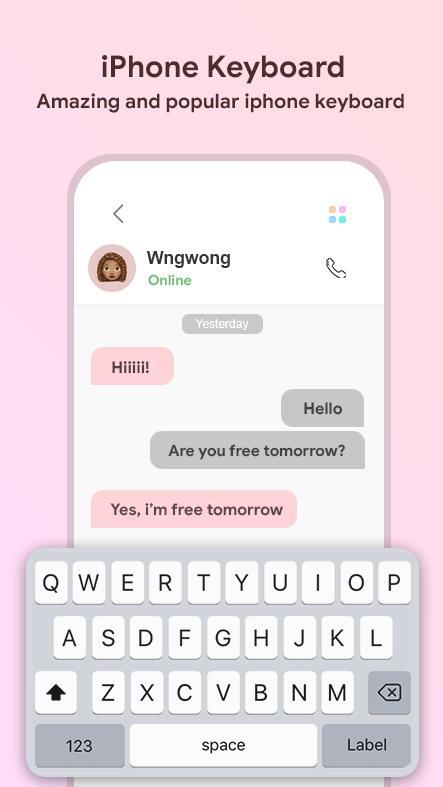 iPhone Keyboard screenshot image 6_funmod.online