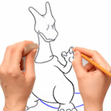 How to draw Pokeman1_rowtechapk.com