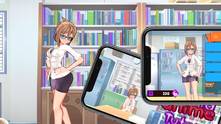Talking anime tutor screenshot image 1_Popularmodapk.com