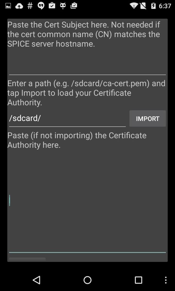 aSPICE: Secure SPICE Client screenshot image 3_Popularmodapk.com