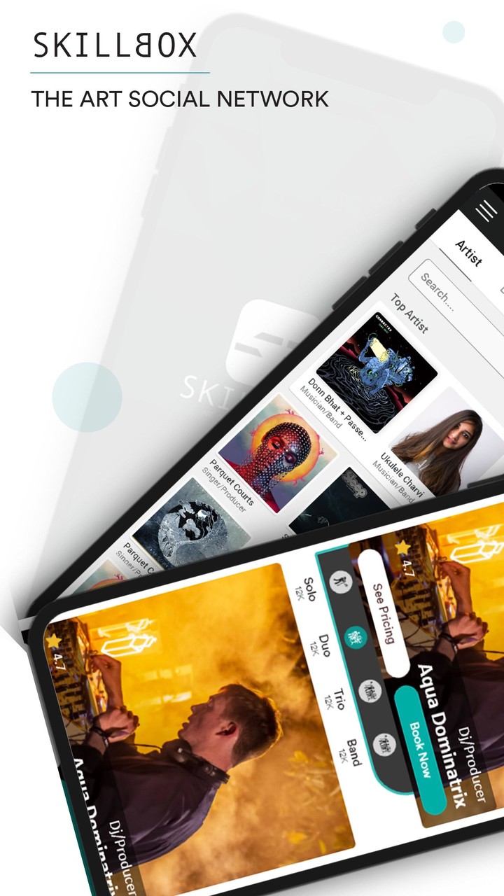 SkillBox - Art Social Network screenshot image 3_Popularmodapk.com