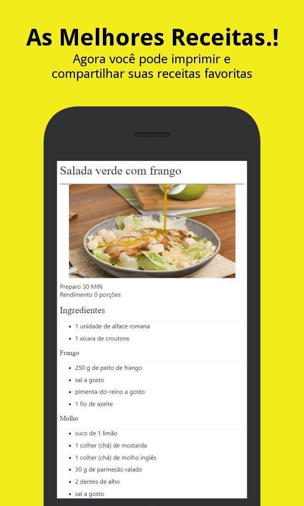 Receitas Fitness Fáceis screenshot image 26_Popularmodapk.com